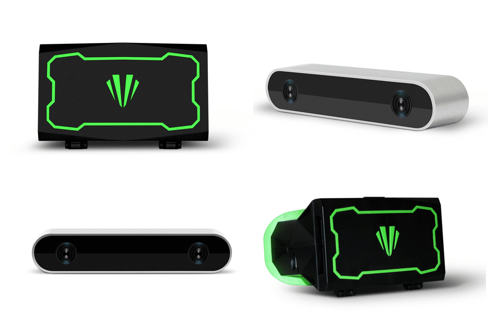 teleport vr camera and headset